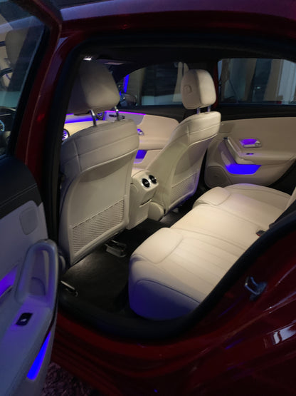 Kit 18 in 1 lumini ambientale interior auto dinamice RGB Symphony