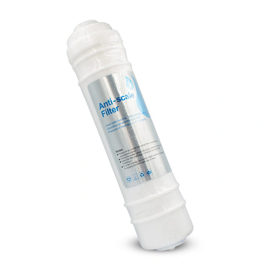 Filtru de apa anticalcar pentru protectia capacelor de toaleta inteligente